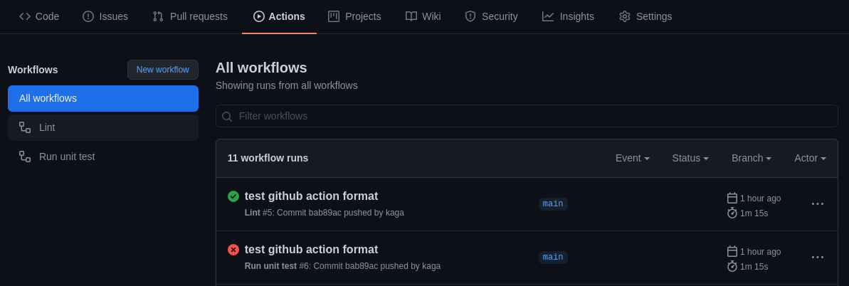 Github Actions Overview