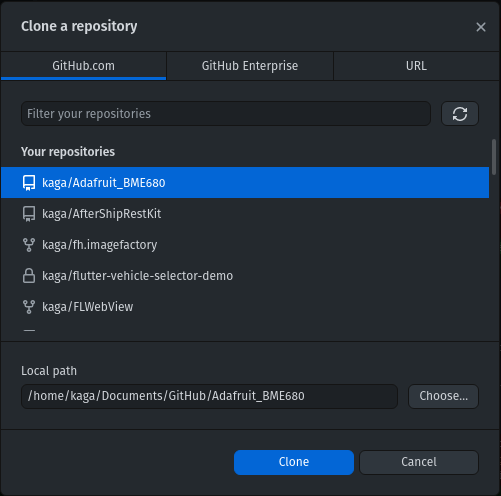 github desktop clone repository