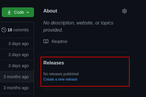 Github Create Release - 1